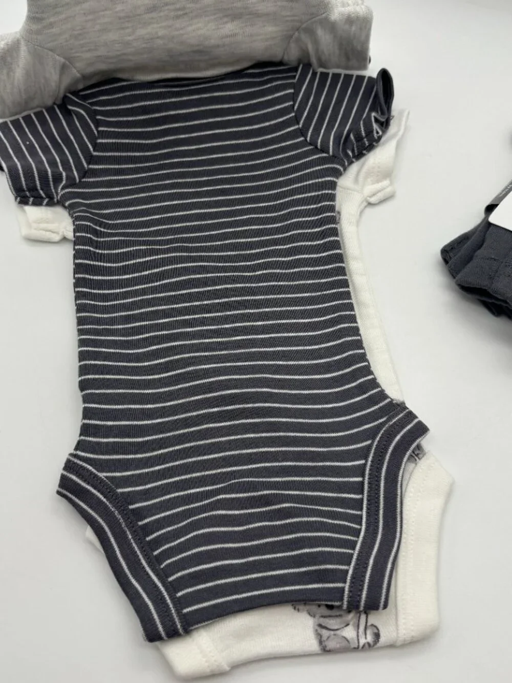 Carter's Child of Mine 5-Piece Cotton Bodysuits & Pants, Gray Koala, Preemie